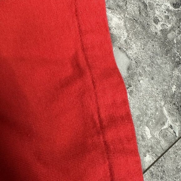 Vintage Montreal Canadiens T-Shirt Single Stitch Red 1989 80s NHL Trench XL - Picture 5 of 9